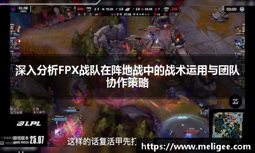 深入分析FPX战队在阵地战中的战术运用与团队协作策略
